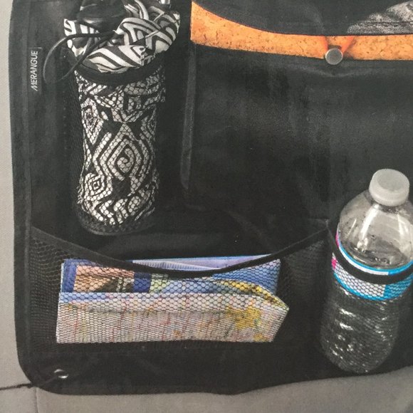 Car Seat Organizer 14 3/4''W x 21 3/4''H Black - Picture 5 of 5